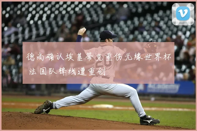 德尚确认埃基蒂克重伤无缘世界杯 法国队锋线遭重创