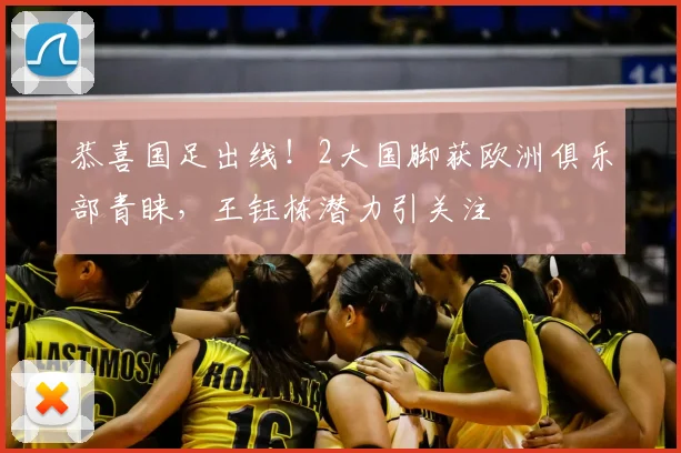 恭喜国足出线！2大国脚获欧洲俱乐部青睐，王钰栋潜力引关注